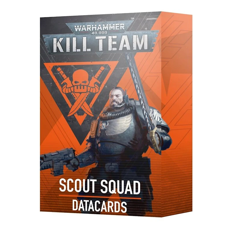 Kill Team - Space Marine Scout Squad Datacards (Anglais)