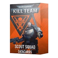 Kill Team - Space Marine Scout Squad Datacards (Anglais)