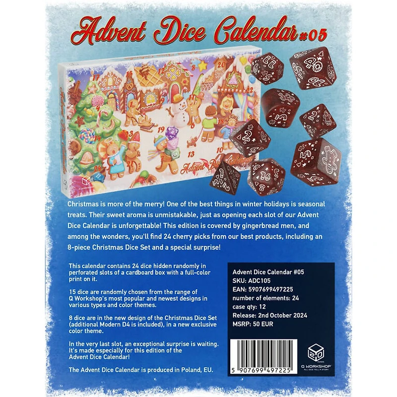 Q Workshop - Advent Dice Calendar 2024