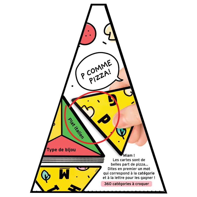 P pour pizza (Français)