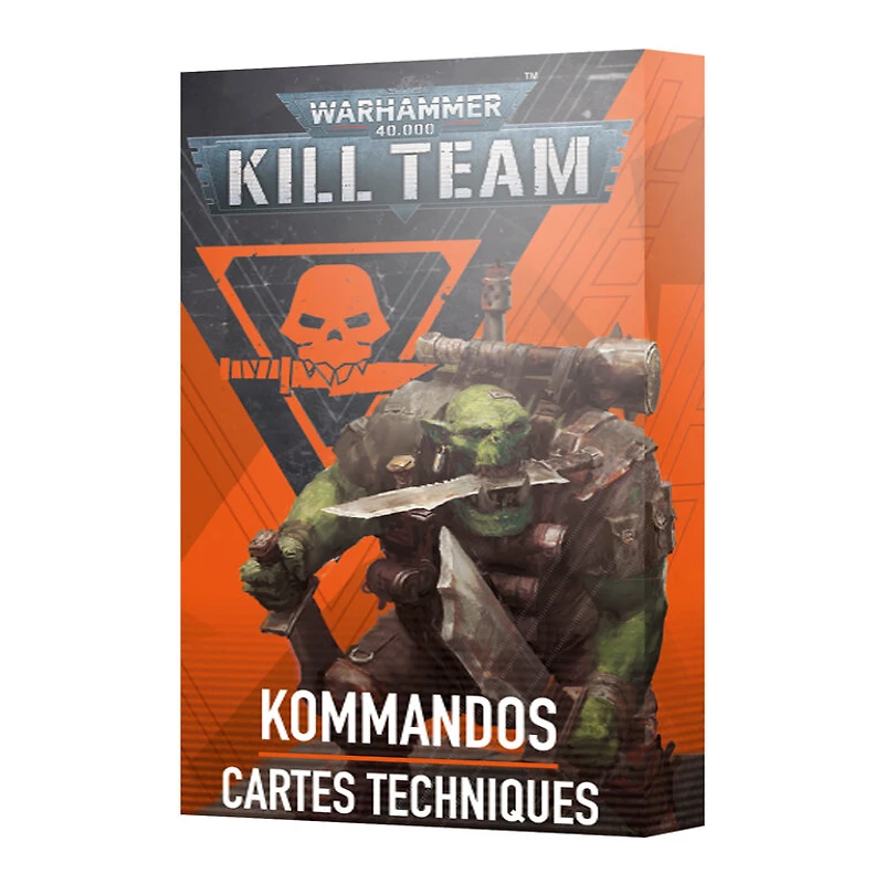 Kill Team - Ork Kommandos Datacards (Français)