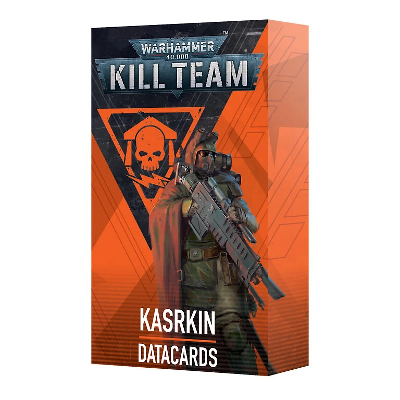 Kill Team - Kasrkin Datacards (Anglais)