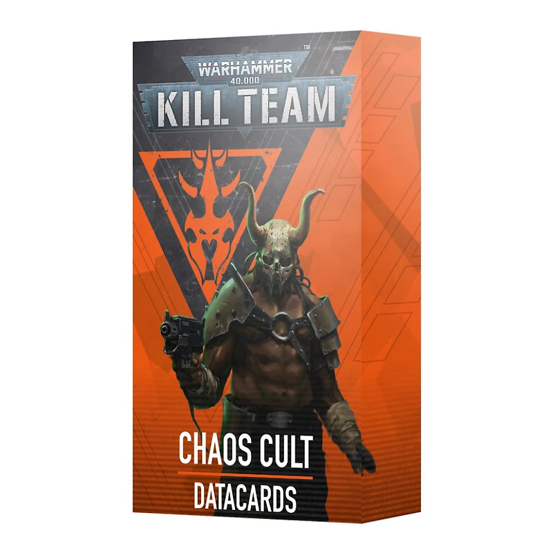 Kill Team - Chaos Cult Datacards (Anglais)