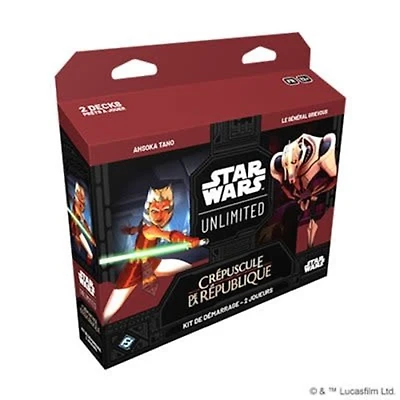 Star Wars Unlimited - Crépuscule de la République - Starter deux joueu