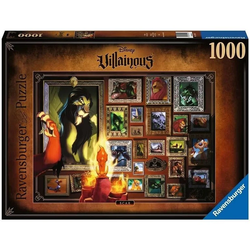Disney Villainous - Scar - 1000 pièces