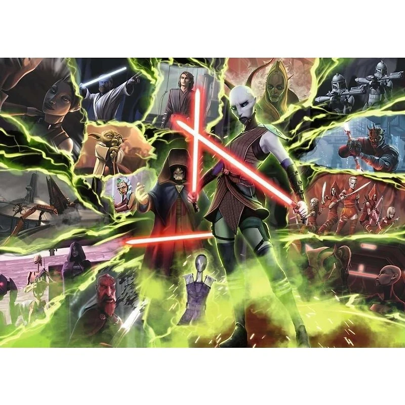 Star Wars Villainous - Asajj Ventress - 1000 pièces
