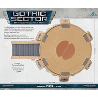 Battlefield in a Box - Gothic Sector - United Frontier - Landing Pad