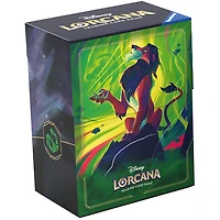 Disney Lorcana - Azurite Sea - Deck Box A - Scar