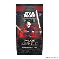 Star Wars Unlimited - Twilight of the Republic - Booster (Anglais)