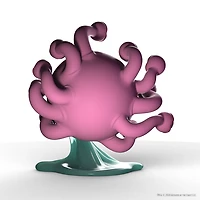 Kidrobot Resin - D&D Beholder 7" Glow-in-the-Dark