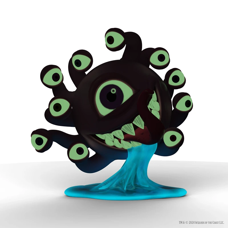 Kidrobot Resin - D&D Beholder 7" Glow-in-the-Dark