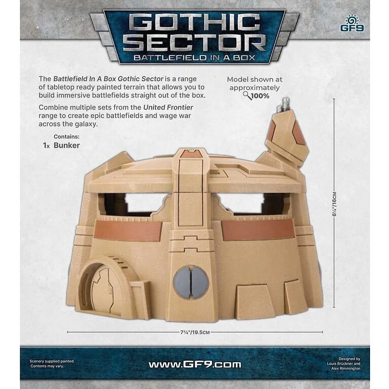 Battlefield in a Box - United Frontier - Bunker