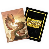 (Dragon Shield) Matte Dual Sleeves - Wood Snake 2025 - 100 Unités - 63mm x 88mm