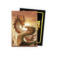 (Dragon Shield) Matte Dual Sleeves - Wood Snake 2025 - 100 Unités - 63mm x 88mm