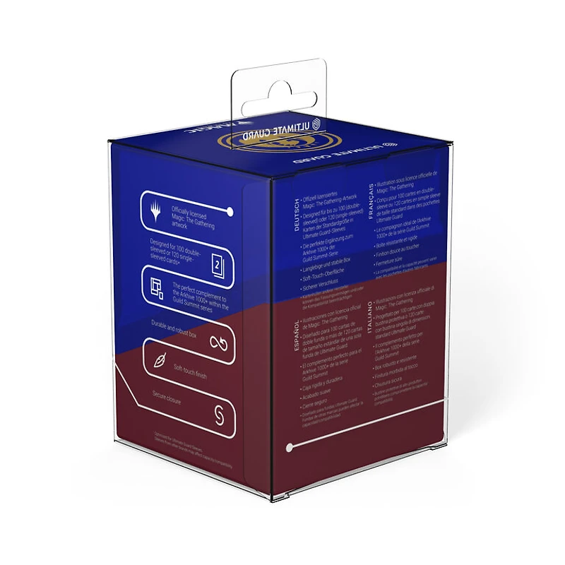 (UG) Boulder 100+ Deck Case - MTG Guild Summit - Izzet