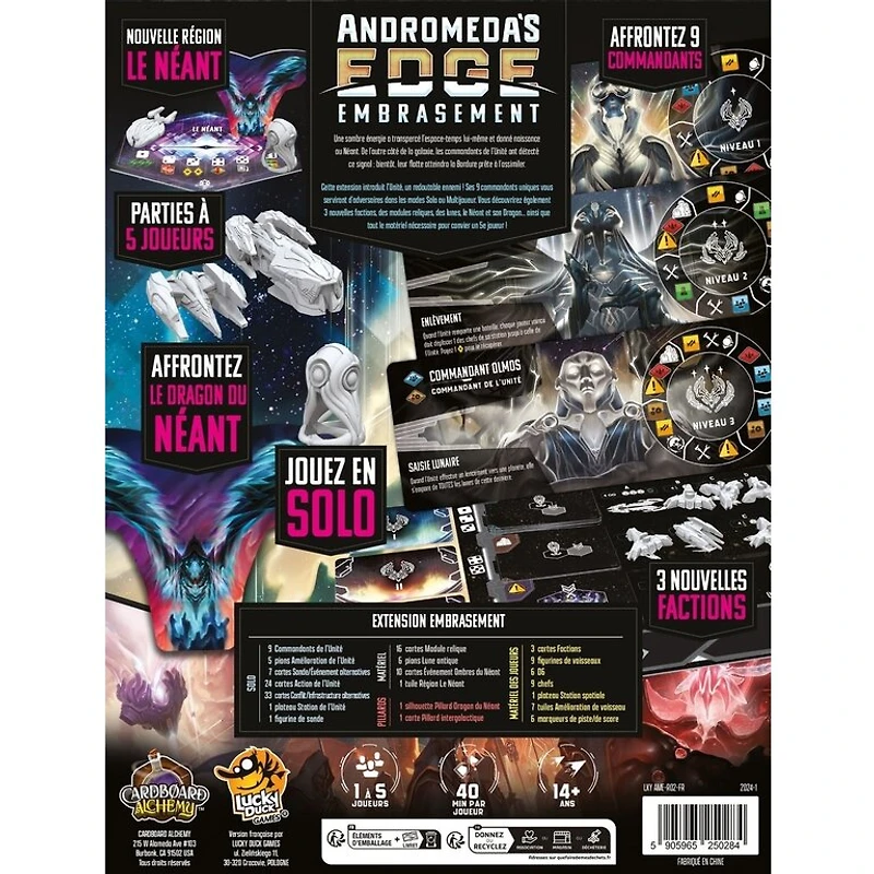 Andromeda's Edge - Embrasement (French)