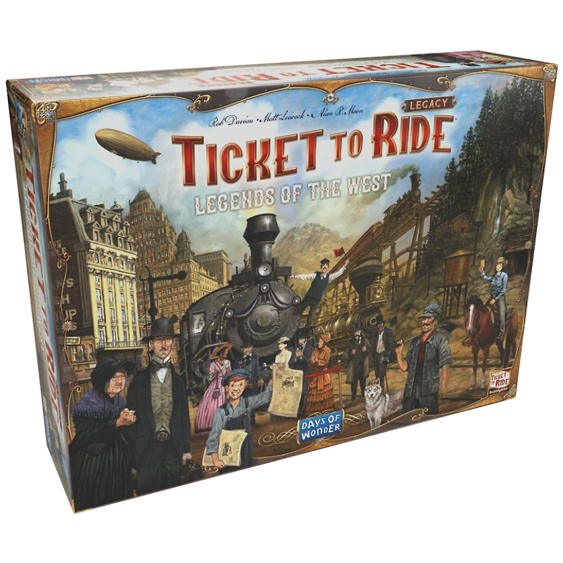 Ticket to Ride - Legacy - Legends of the West (Anglais)