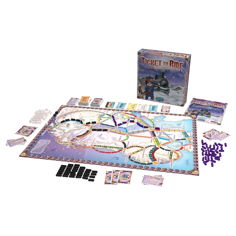 Ticket to Ride - Nordic Countries (Anglais)