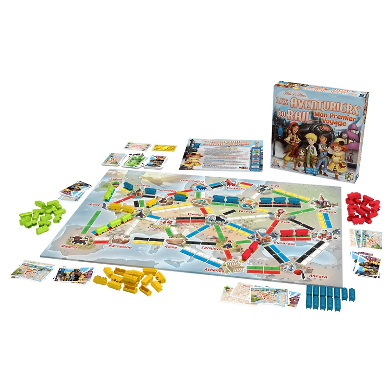 Les Aventuriers du rail - Mon premier voyage - Europe (Francais)