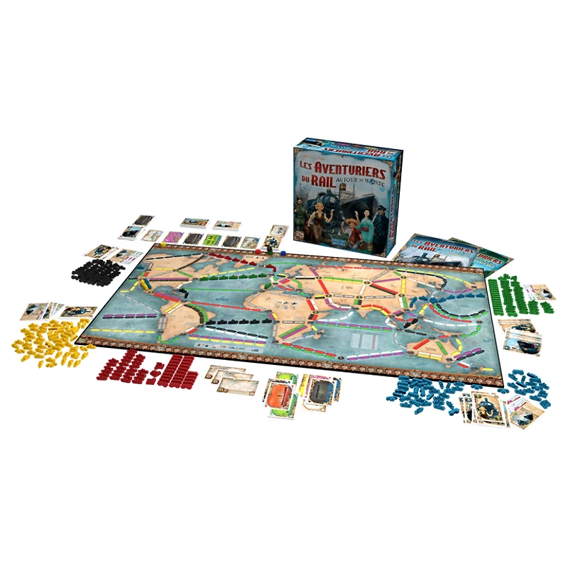 Les Aventuriers du rail - Autour du monde (Francais)