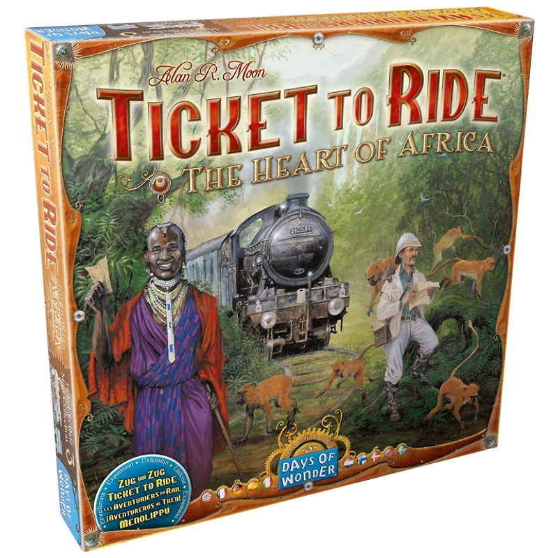 Ticket to Ride - Map #3 - The Heart of Africa (Multilingue)