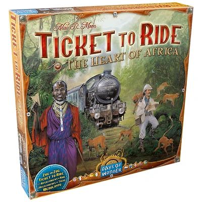 Ticket to Ride - Map #3 - The Heart of Africa (Multilingue)