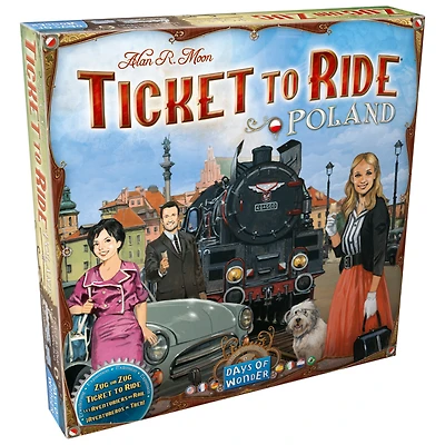 Ticket to Ride - Map #6.5 - Poland (Multilingue)