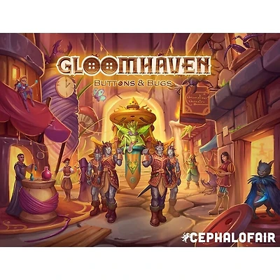 Gloomhaven - Buttons and Bugs (Anglais)