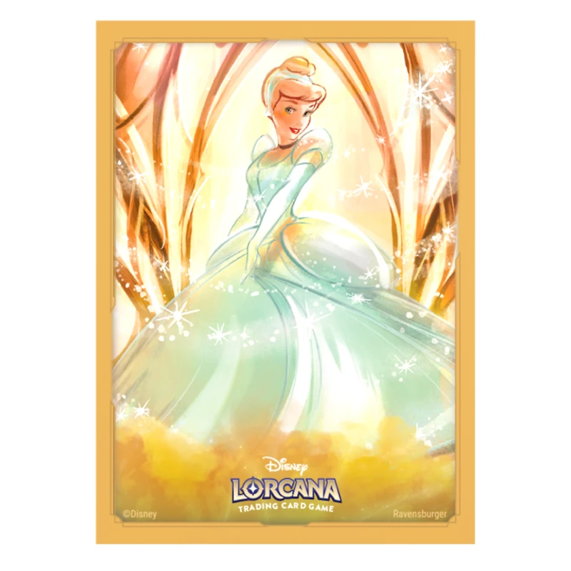 Disney Lorcana - Matte Sleeves - Standard Size - 65 unités - Cinderella