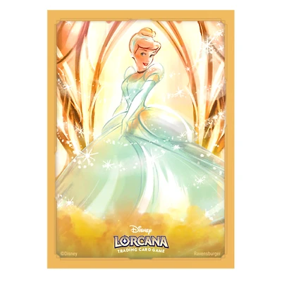 Disney Lorcana - Matte Sleeves - Standard Size - 65 unités - Cinderella