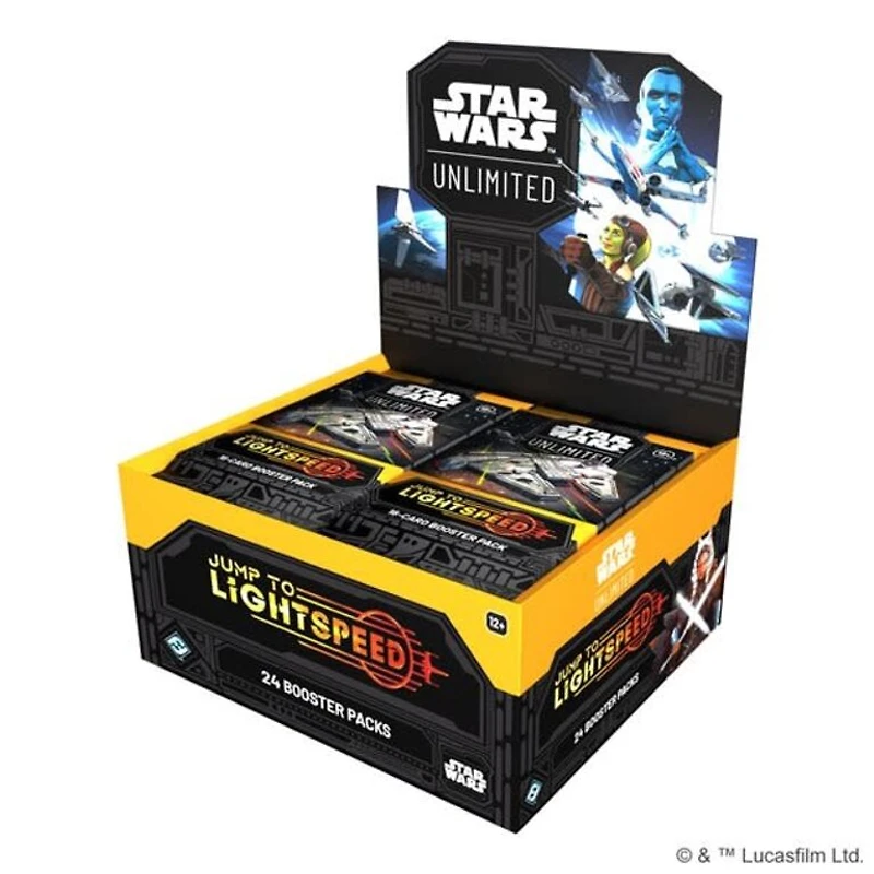 Star Wars Unlimited - Jump to Lightspeed - Booster Box (Anglais)
