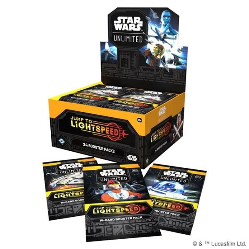 Star Wars Unlimited - Jump to Lightspeed - Booster Box (Anglais)