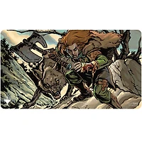 (UP) Playmat - Innistrad Remastered - Double Sided - Huntmaster of the Fells / Ravager of the Fells*