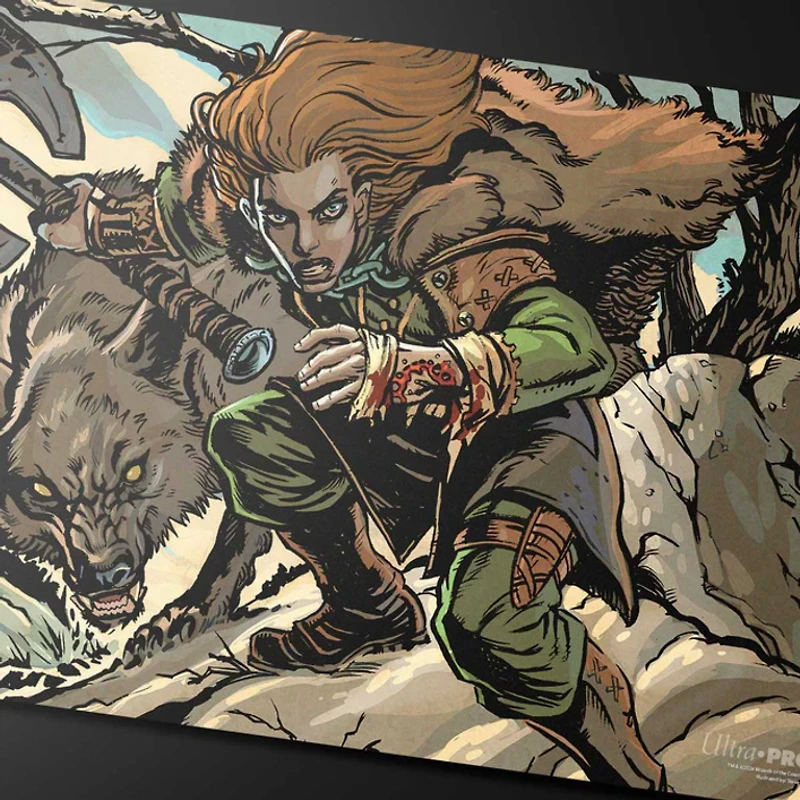 (UP) Playmat - Innistrad Remastered - Double Sided - Huntmaster of the Fells / Ravager of the Fells*