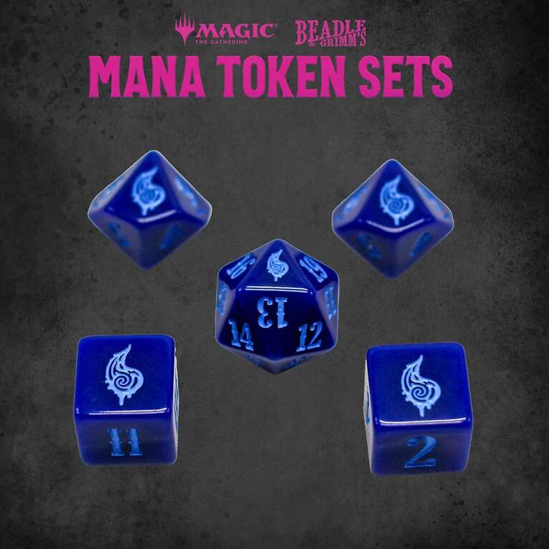 Beadle & Grimm's - MTG Mana Token Set - Blue*