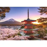 Mount Fuji Cherry Blossom View - 1000 pièces