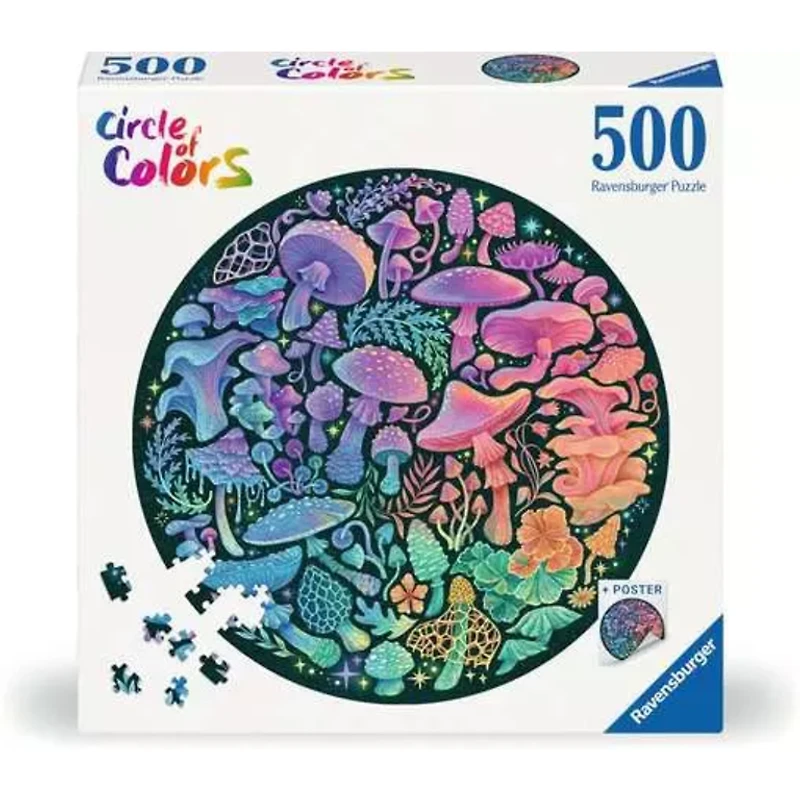 Circle of Colors - Mushrooms - 500 pièces