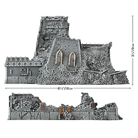 Battlefield in a Box - Gothic Sector - Mundus Imperialis - Scholam - Damaged and Destroyed - 2 Units