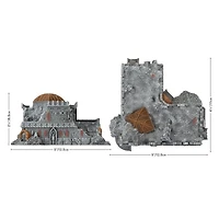 Battlefield in a Box - Gothic Sector - Mundus Imperialis - Librarium - Damaged and Destroyed - 2 Units