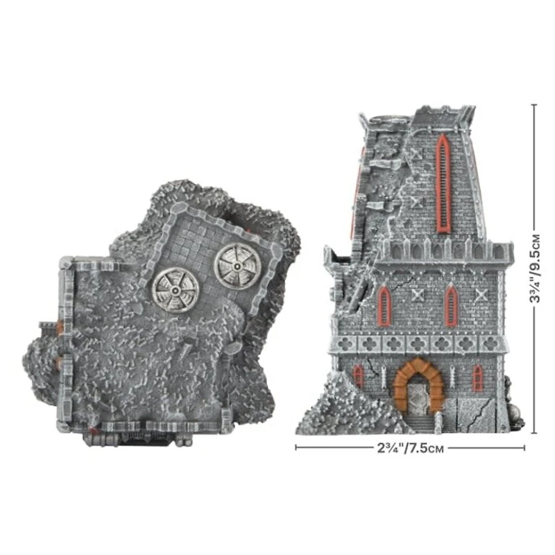 Battlefield in a Box - Gothic Sector - Mundus Imperialis - Genatorium - Damaged and Destroyed - 2 Units
