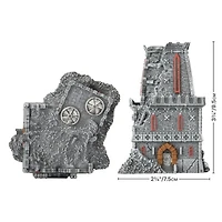 Battlefield in a Box - Gothic Sector - Mundus Imperialis - Genatorium - Damaged and Destroyed - 2 Units