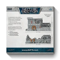 Battlefield in a Box - Gothic Sector - Mundus Imperialis - Censorium - Damaged and Destroyed - 2 Units