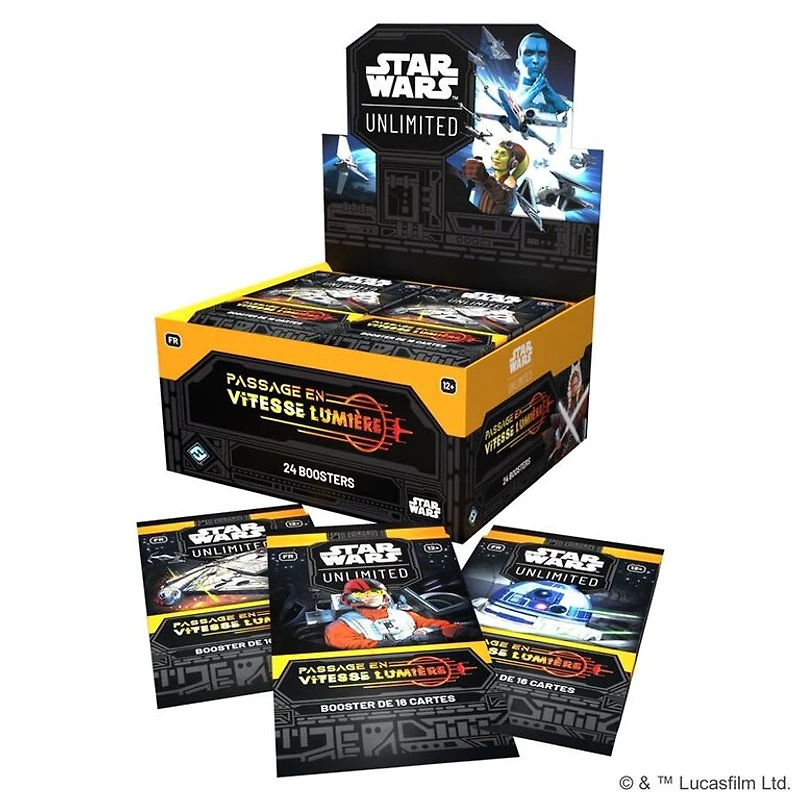 Star Wars Unlimited - Passage en vitesse lumière - Boîte de boosters (