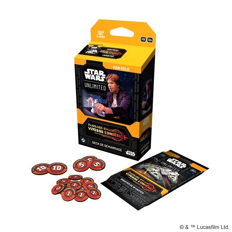 Star Wars Unlimited - Passage en vitesse lumière - Deck de démarrage - Han Solo (Français)
