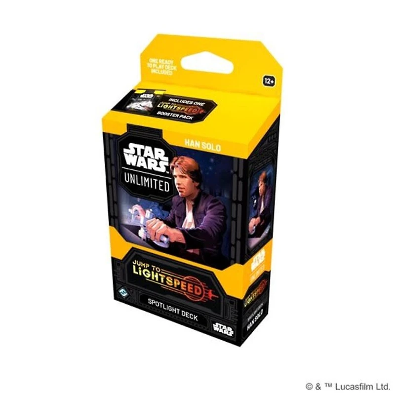 Star Wars Unlimited - Jump to Lightspeed - Starter Deck - Han Solo (Anglais)