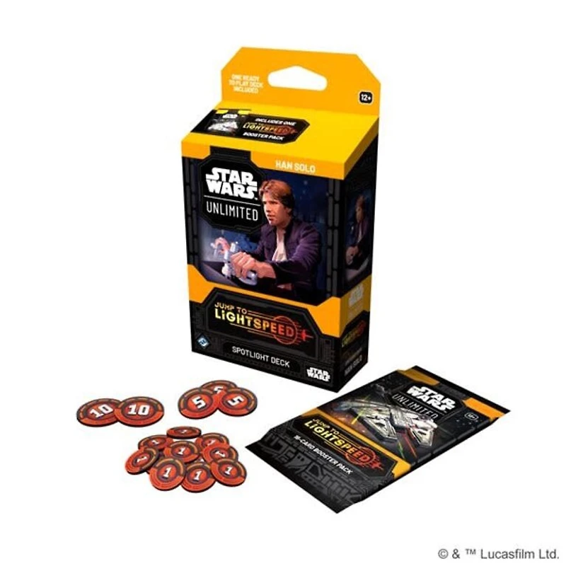 Star Wars Unlimited - Jump to Lightspeed - Starter Deck - Han Solo (Anglais)