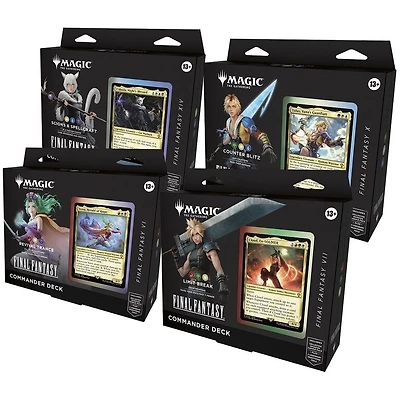 MTG Final Fantasy - Commander Decks (Anglais)