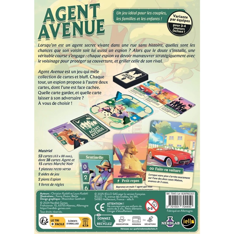Agent Avenue (French)