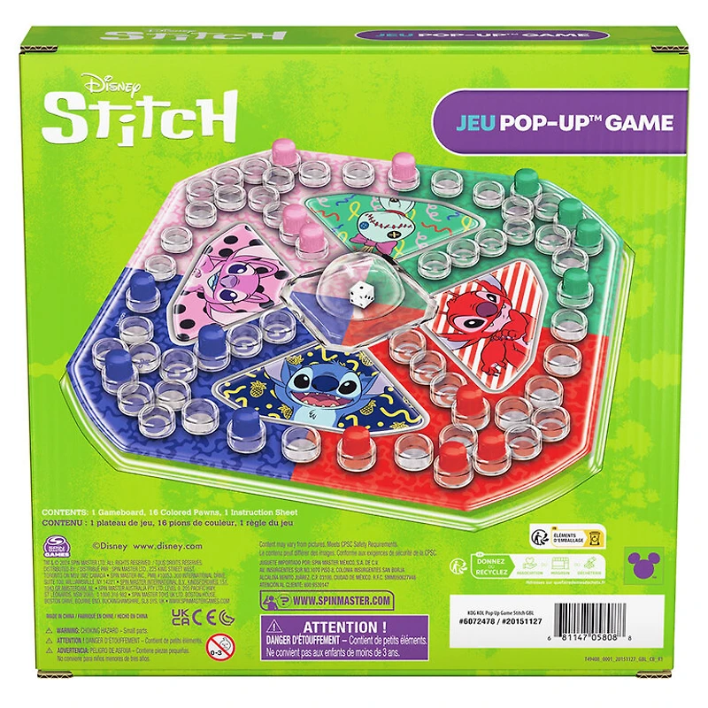 Stitch - Pop-up (Multilingue)
