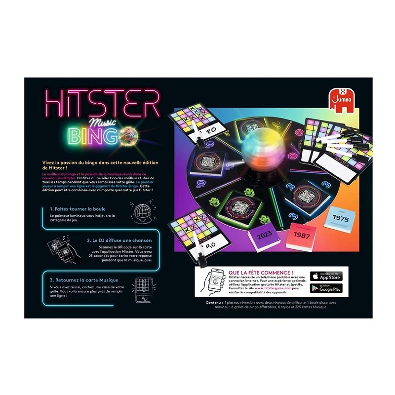 Hitster - Bingo (Multilingue) [PRÉCOMMANDE]
